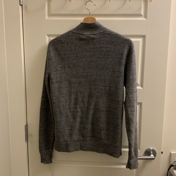 Michael Kors | Men’s Zip-Up Sweater | Grey | US S - Picture 2 of 4